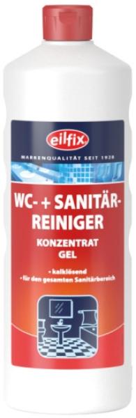 Eilfix WC- und Sanitärreiniger-Gel rot, 1000 ml